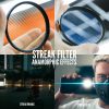 ستاره زن خطی آبیStreak Blue/ برند Tianya